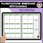 Planificateur numérique réutilisable - Coloré – Image 7
