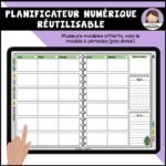 Planificateur numérique réutilisable - Coloré – Image 10