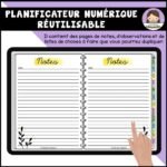 Planificateur numérique réutilisable - Coloré – Image 11