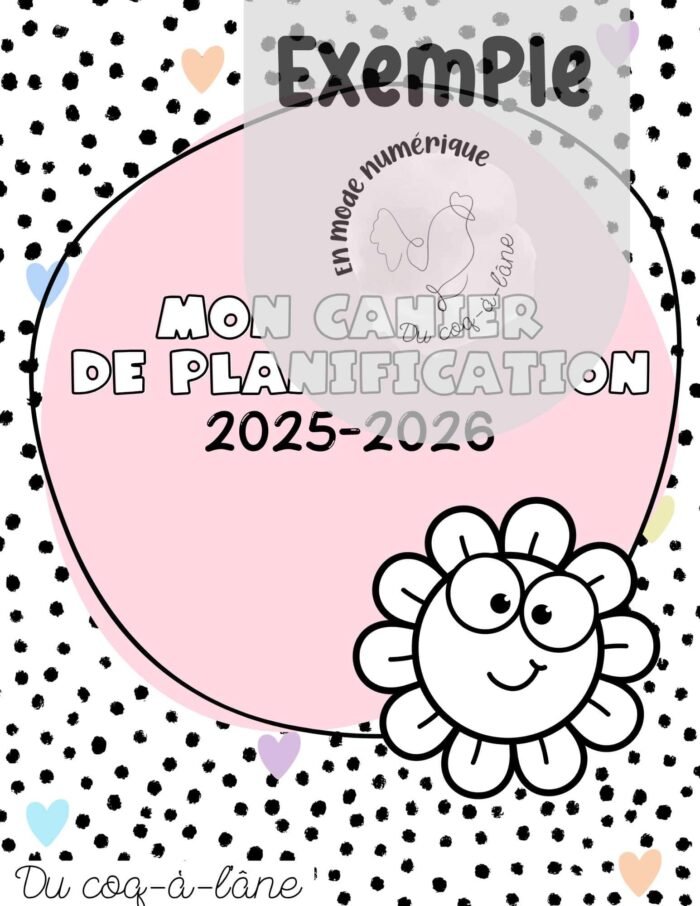 Planificateur à imprimer – Image 1