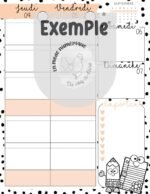 Planificateur à imprimer – Image 13