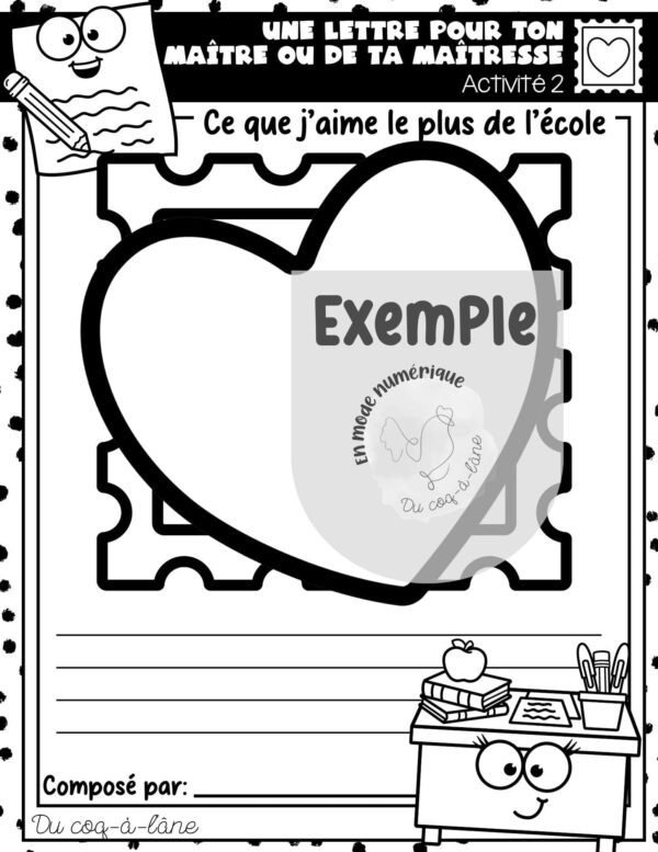 Lettre à mon maître ou ma maîtresse – Image 3