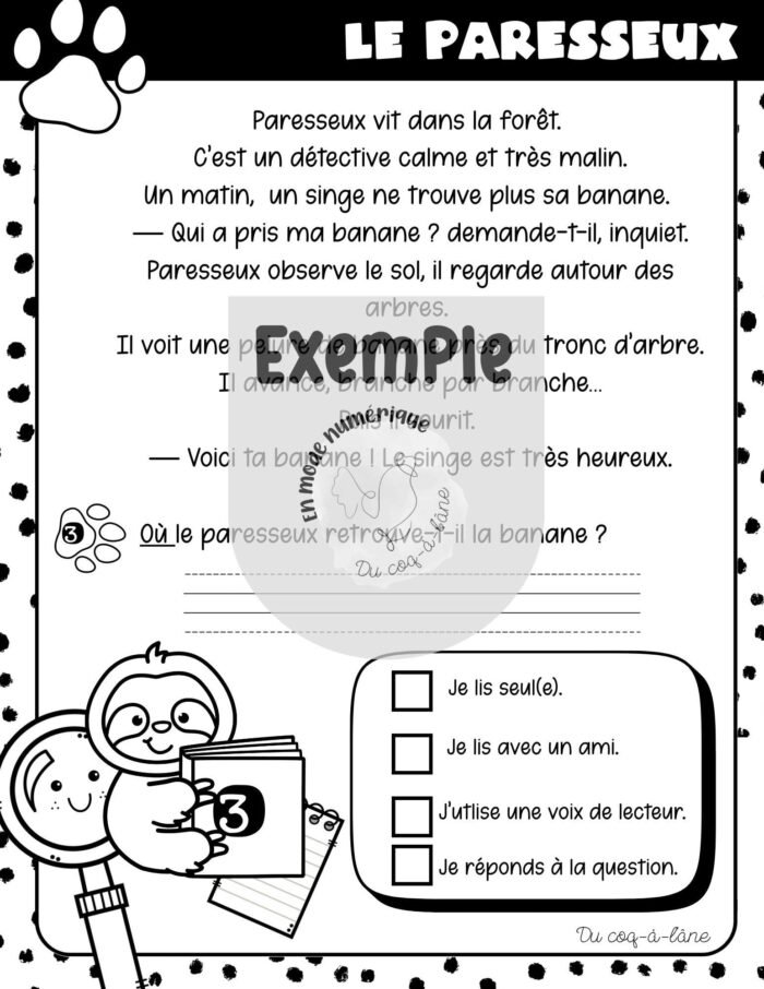 Les animaux détectives (mission : Lecture) – Image 4