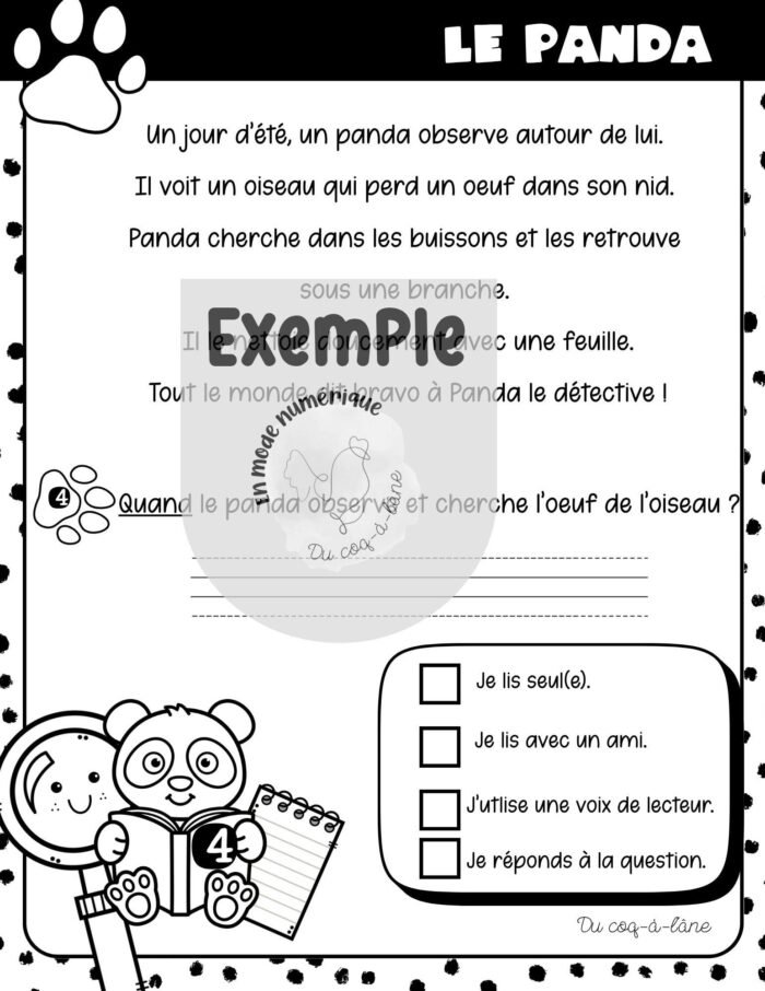Les animaux détectives (mission : Lecture) – Image 5