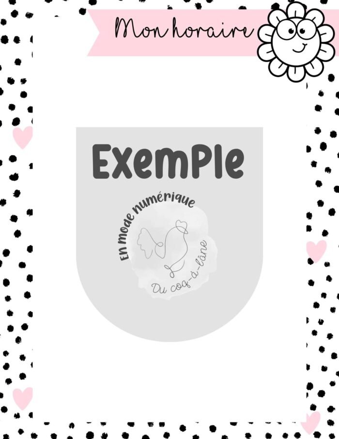 Planificateur à imprimer – Image 4