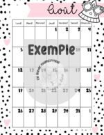 Planificateur à imprimer – Image 7