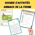 Ensemble d'activité en Français - Les animaux de la ferme