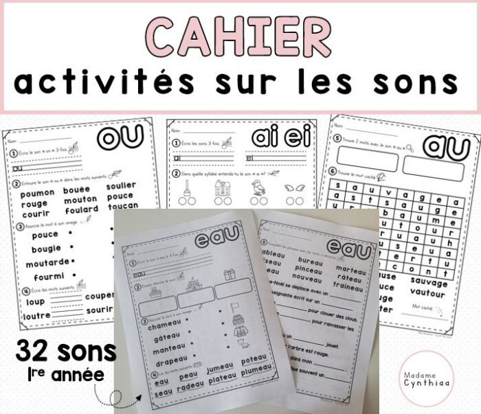 Cahier des sons - 1re année – Image 1