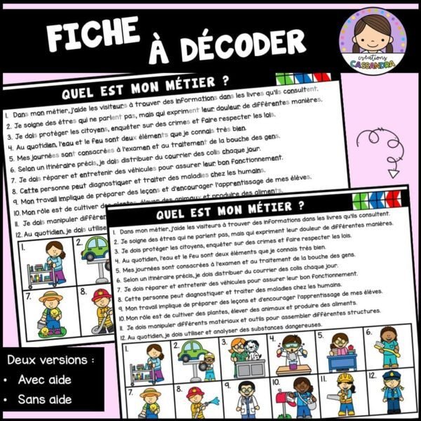 Ensemble - Fiche à décoder - Lecture de phrases – Image 4