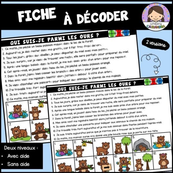 Ensemble - Fiche à décoder - Lecture de phrases – Image 7