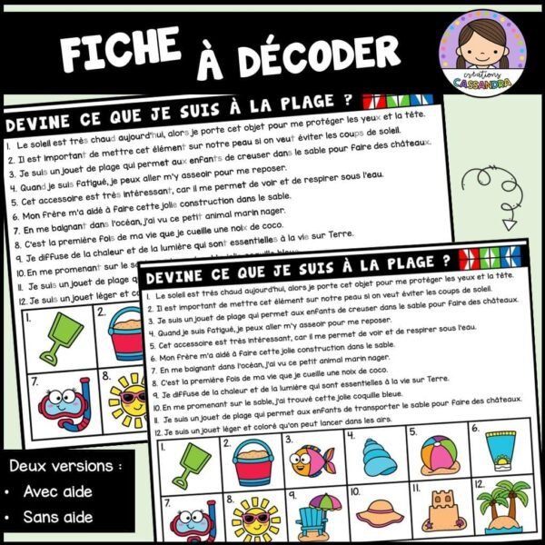 Ensemble - Fiche à décoder - Lecture de phrases – Image 2