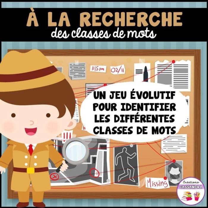 Jeu - À la recherche des classes de mots – Image 2