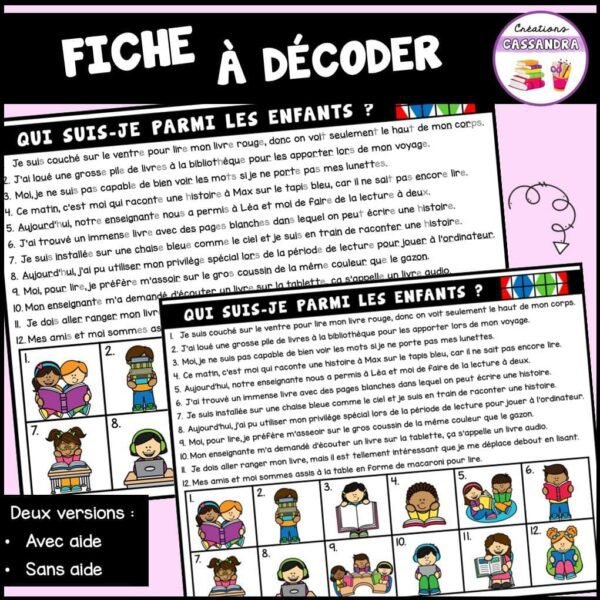 Ensemble - Fiche à décoder - Lecture de phrases – Image 8