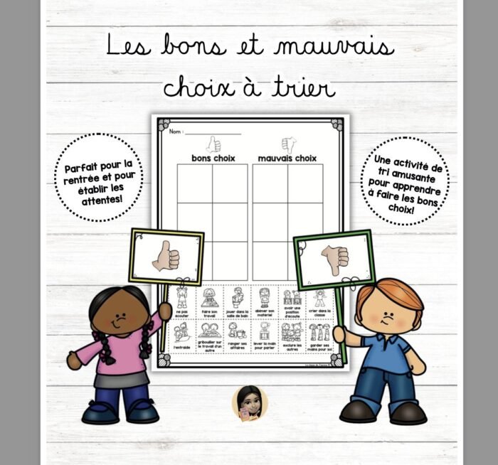 Les bons et mauvais choix à trier – Image 1