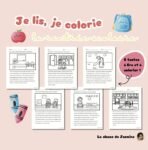 Je lis, je colorie (la rentrée scolaire)