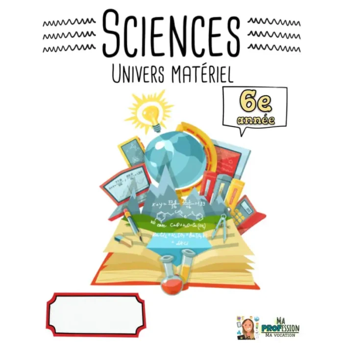 Cahier de science – Univers matériel (3e cycle) | + corrigé – Image 2