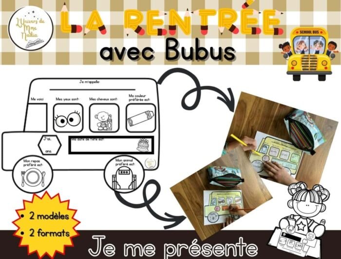 La rentrée avec Bubus - Je me présente – Image 1