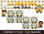 La rentrée avec Bubus - L'alphabet à tracer - Les majuscules