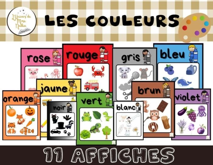 Affiches des couleurs – Image 1