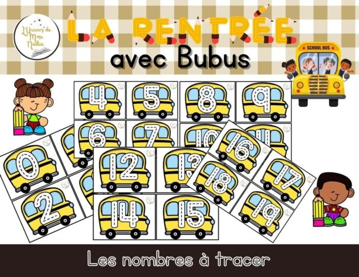 Bubus - Les nombres à tracer – Image 1