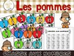 Chasse aux nombres - Thème des pommes