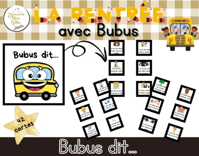 La rentrée avec Bubus - Bubus dit... – Image 1