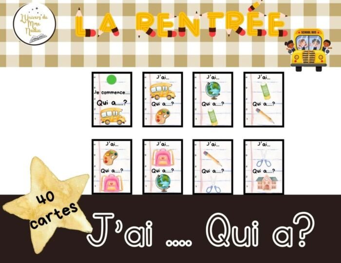 J'ai...Qui a...? La rentrée – Image 1