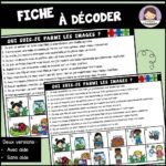 Ensemble - Fiche à décoder - Lecture de phrases