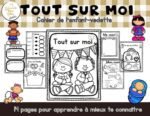Tout sur moi - Cahier enfant-vedette