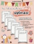 5 à 7 d'écriture - 6 activités d'écriture pour le mois de septembre