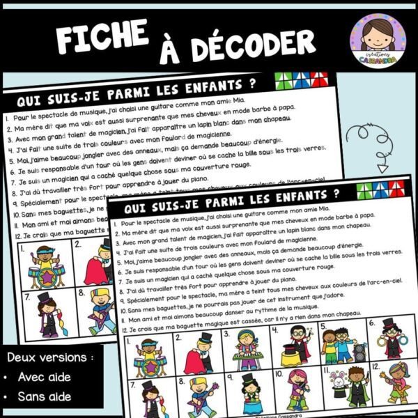 Ensemble - Fiche à décoder - Lecture de phrases – Image 5
