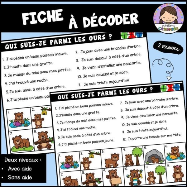 Ensemble - Fiche à décoder - Lecture de phrases – Image 6