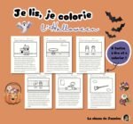 Je lis, je colorie (l'Halloween)