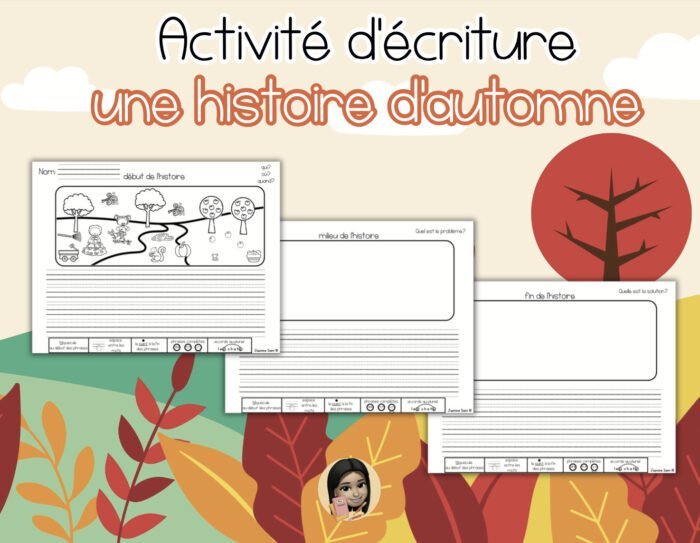 Activité d'écriture - texte narratif (automne) – Image 1