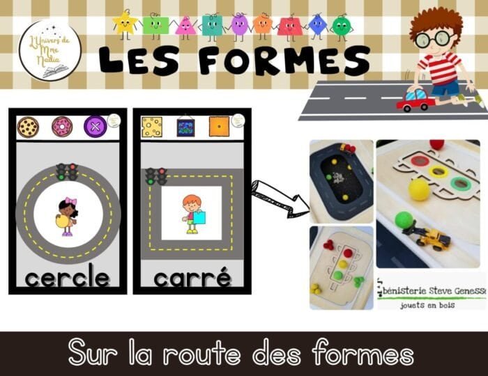 Sur la route des formes (Version Noir et blanc) – Image 1