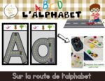 Sur la route de l'alphabet (Version Noir et blanc)
