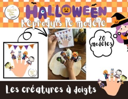 Créatures à doigts d'Halloween