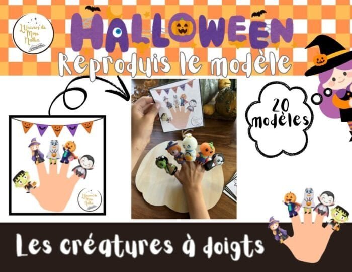 Créatures à doigts d'Halloween – Image 1