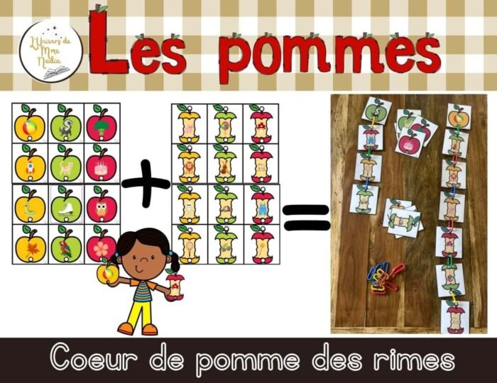 Coeur de pomme des rimes – Image 1