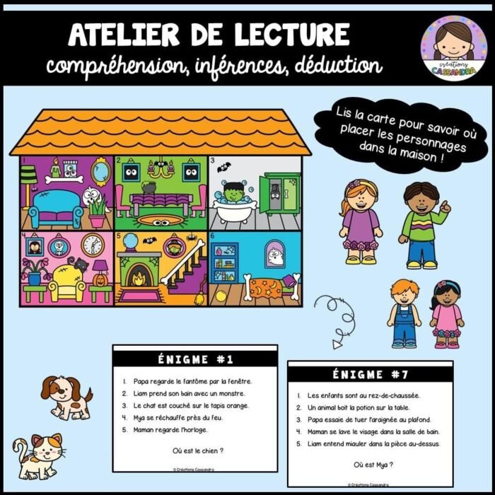 Atelier de lecture - La maison hantée – Image 1