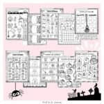 Cahier d'activités d'octobre Halloween – Image 5