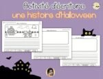 Activité d'écriture - texte narratif (Halloween)