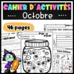 Cahier d'activités d'octobre Halloween