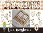 Les nombres d'automne-Plateau-Multi-Apprentissage
