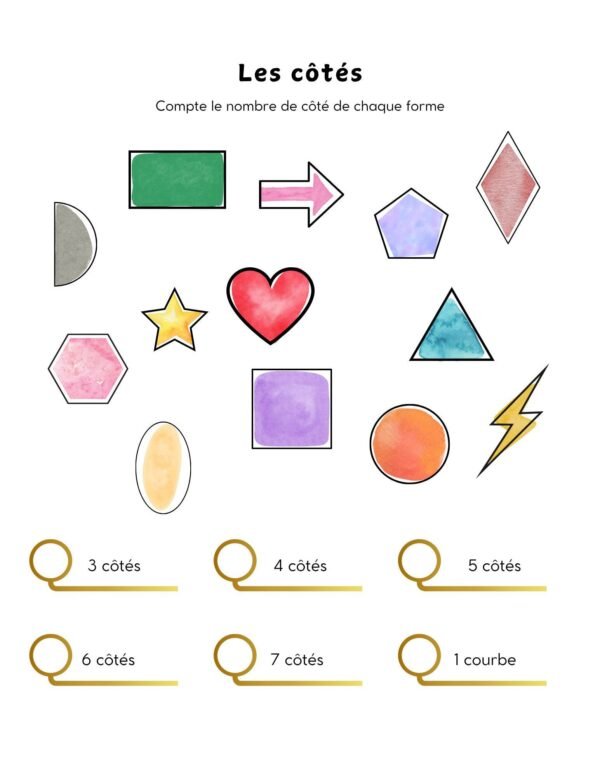 Les formes géométriques – Image 16