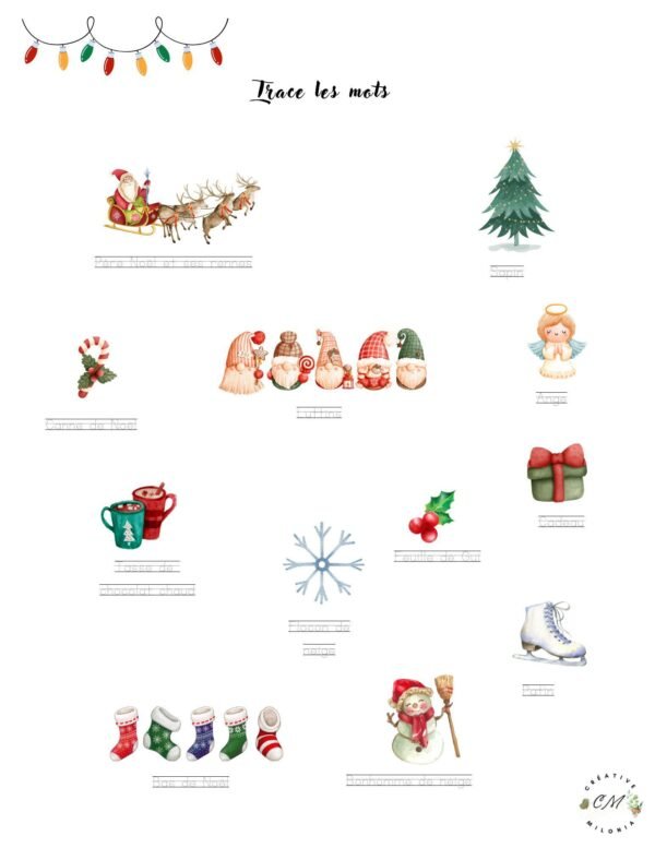 Cahier passe temps de Noël – Image 2