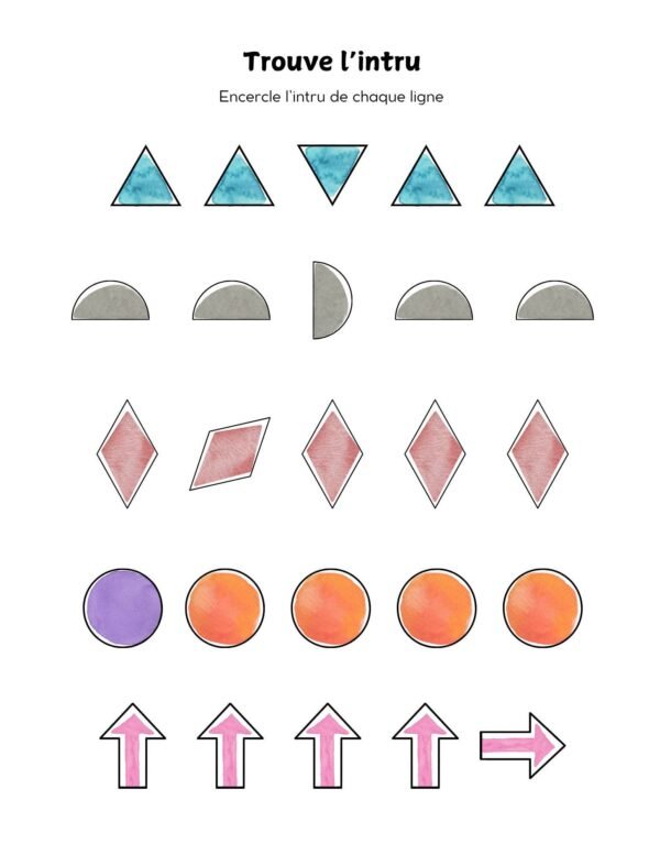 Les formes géométriques – Image 6