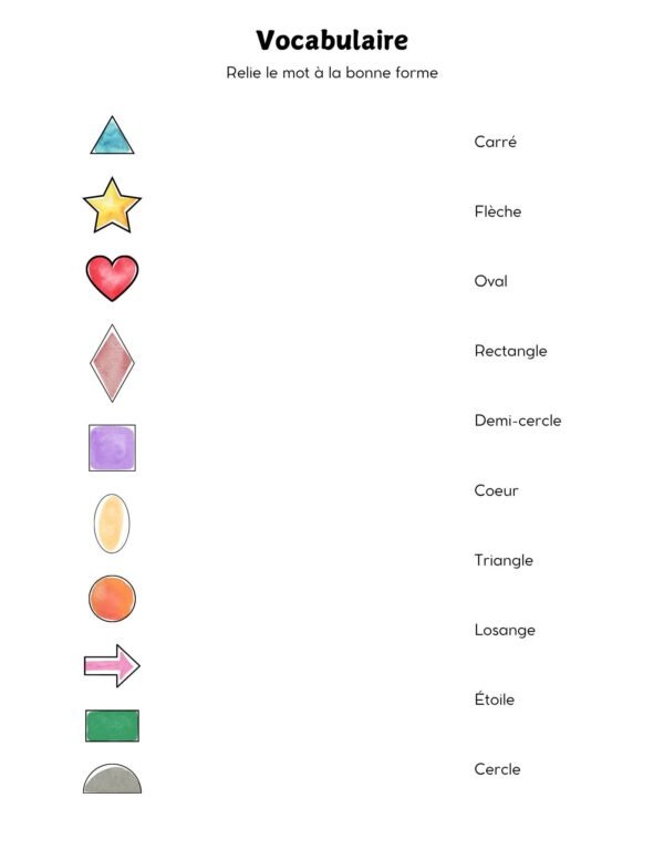 Les formes géométriques – Image 7