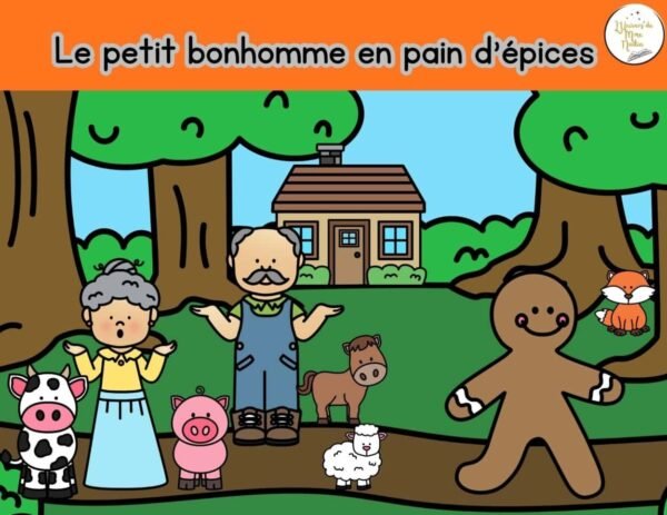 Kamishibaï-Le petit bonhomme en pain d'épices – Image 1