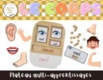 Le corps humain -Plateau-Multi-Apprentissage